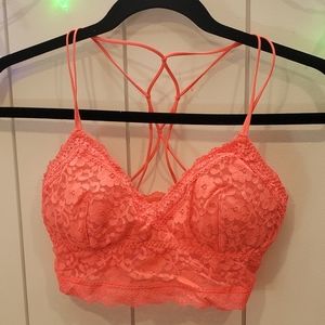 Hollister gilly hicks lace long line bralette